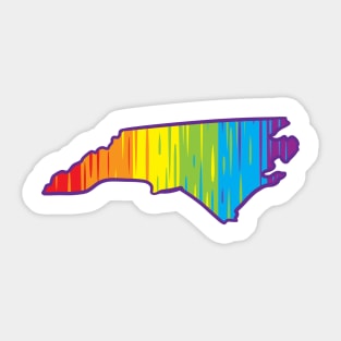 North Carolina Pride Sticker
